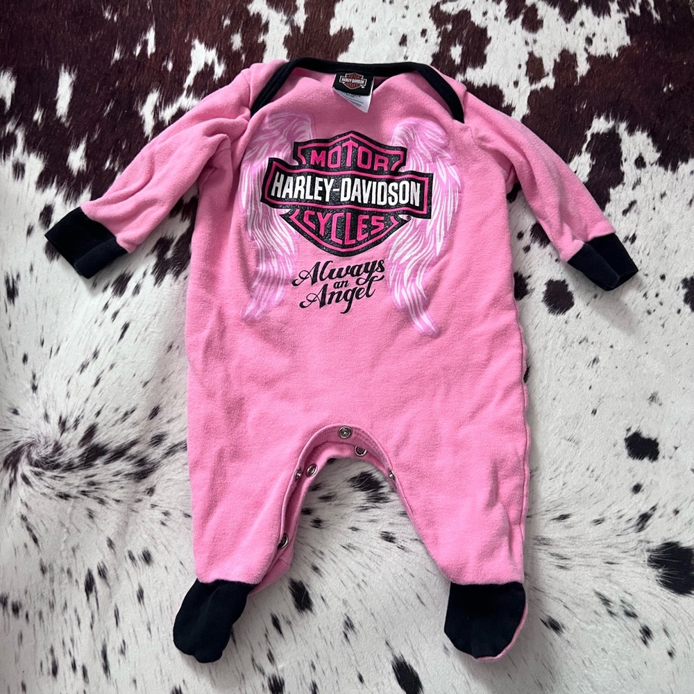 Harley Davidson Baby onesie